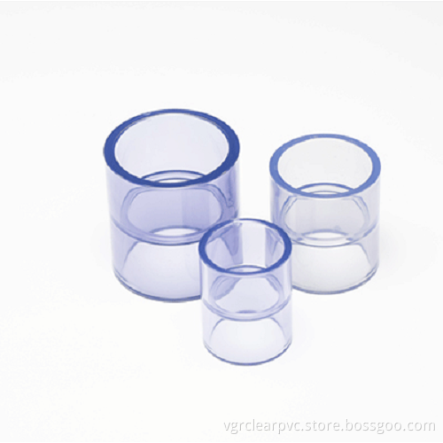 Clear Transparent PVC Pipe Fittings